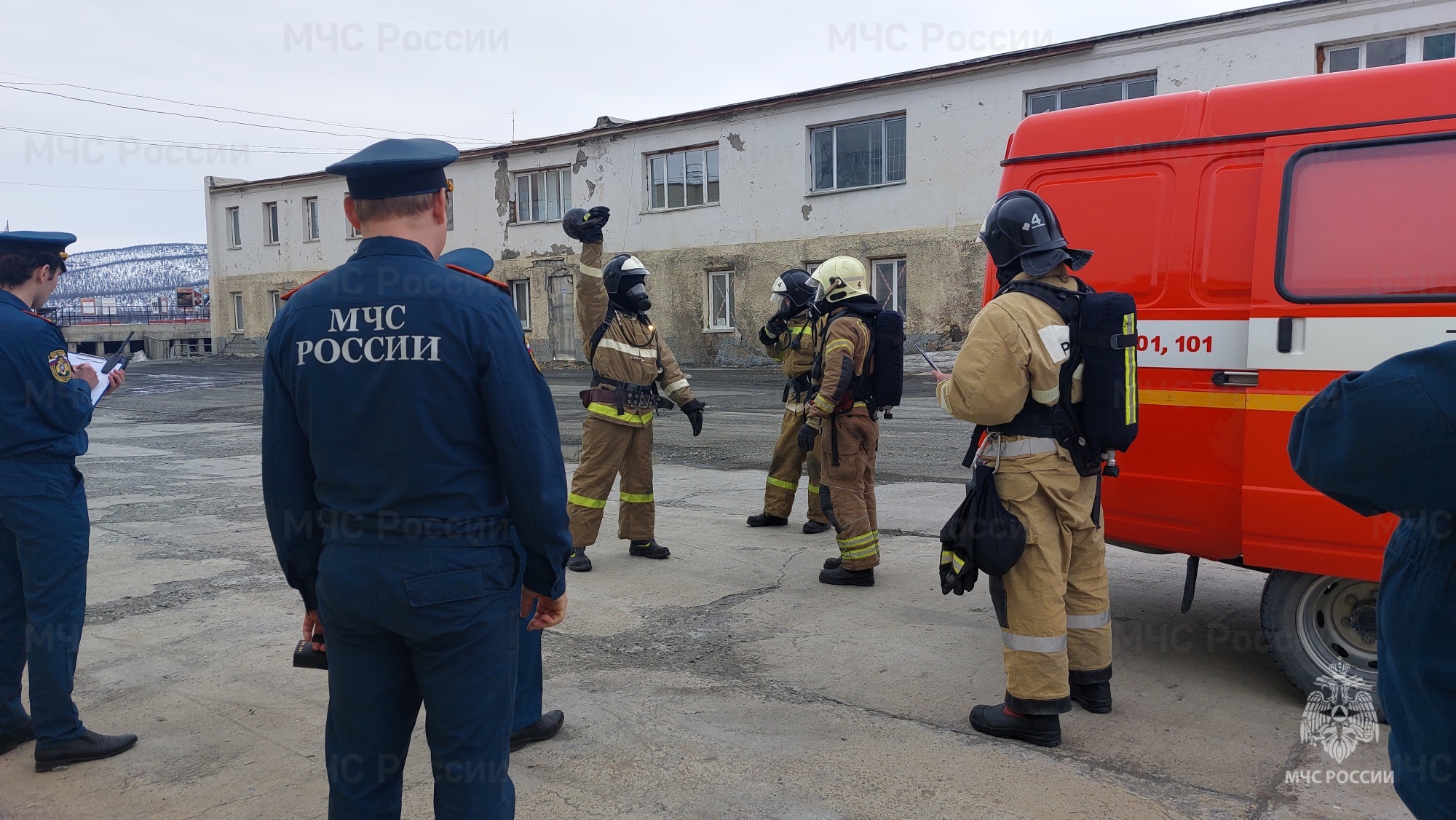 Пожарные провели соревнования на звание «Лучшее звено ГДЗС» | 23.05.2023 |  Анадырь - БезФормата