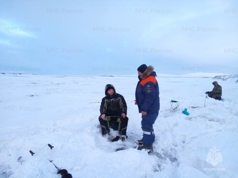 Безопасность на подледной рыбалке